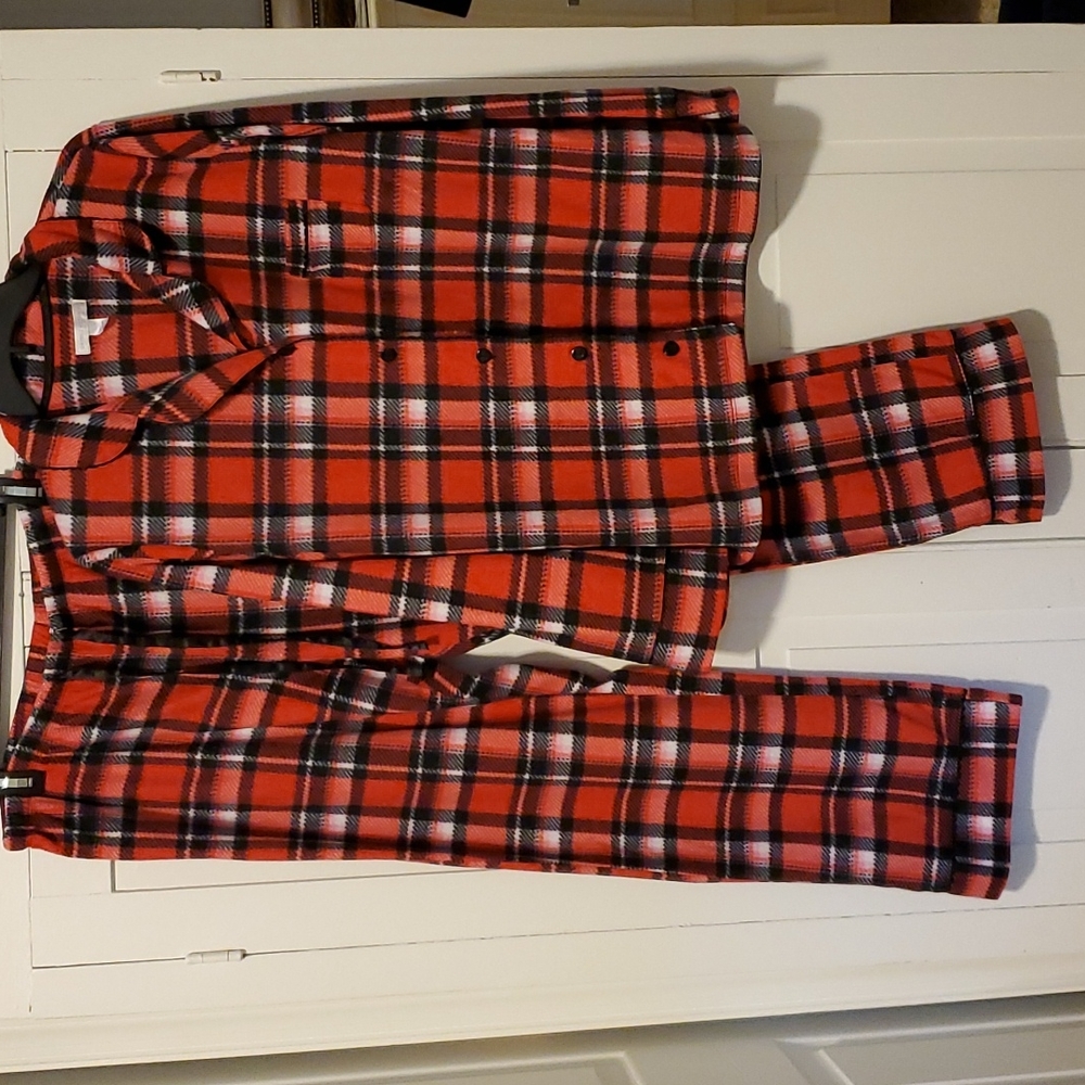 Carol Hochman Womens Plaid Pj's.